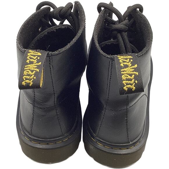 Dr. Martens Luana AW004 Black Leather Lace-Up Boots Docs Women US 8/UK 6/EU 39 - Picture 2 of 7